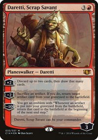 Daretti, Scrap Savant - Commander 2014
