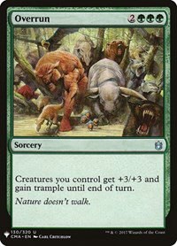 Overrun - Normal Overrun