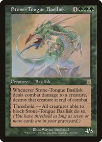Stone-Tongue Basilisk - Foil