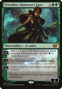 Freyalise, Llanowar's Fury - Commander 2014