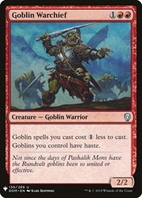 Goblin Warchief - Dom