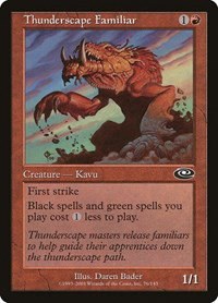 Thunderscape Familiar - Foil