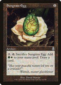 Sungrass Egg - Foil