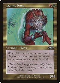 Horned Kavu - Foil
