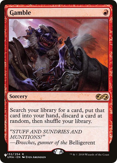 Gamble - Normal Gamble