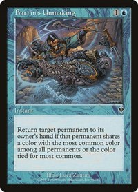 Barrin's Unmaking - Foil