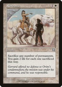 Renounce - Foil