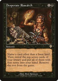 Desperate Research - Foil