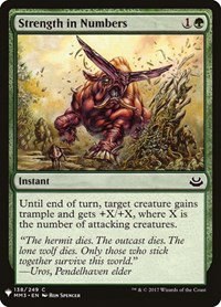 Strength in Numbers - Normal Strength In Numbers