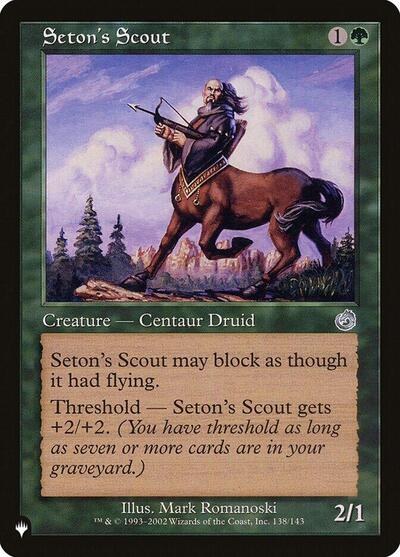 Seton's Scout - Normal Seton S Scout