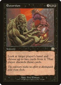 Extortion - Foil