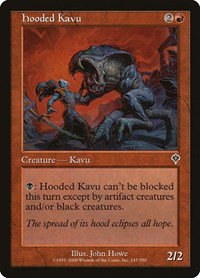 Hooded Kavu - Foil