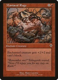 Maniacal Rage - Foil