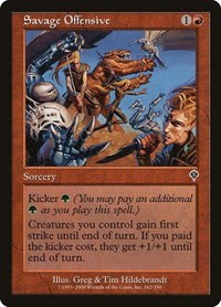 Savage Offensive - Foil