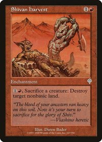 Shivan Harvest - Foil