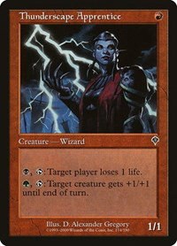 Thunderscape Apprentice - Foil
