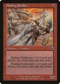 Flailing Soldier - Foil