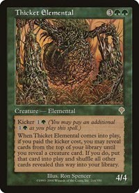 Thicket Elemental - Foil