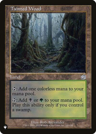 Tainted Wood - Normal Tainted Wood