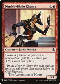 Nimble-Blade Khenra - Normal Nimble Blade Khenra