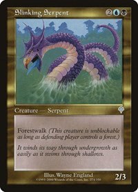 Slinking Serpent - Foil