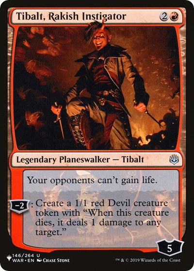 Tibalt, Rakish Instigator - Normal Tibalt Rakish Instigato