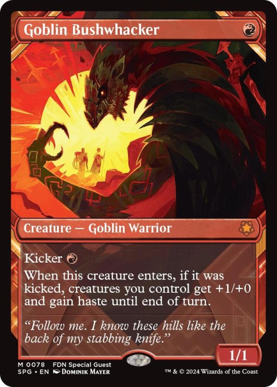 Goblin Bushwhacker - Foil