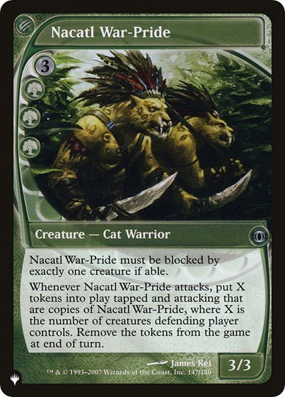 Nacatl War-Pride - Normal Nacatl War Pride