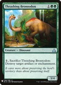 Thrashing Brontodon - Normal Thrashing Brontodon