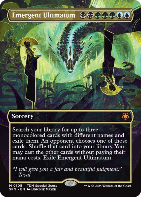 Emergent Ultimatum