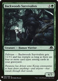 Backwoods Survivalists - Normal Backwoods Survivalists