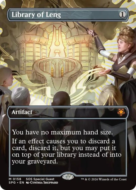 Library of Leng - Foil