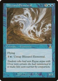 Blizzard Elemental - Foil