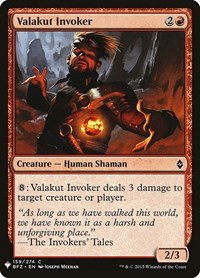 Valakut Invoker - Normal Valakut Invoker