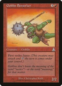 Goblin Berserker - Foil