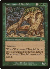 Weatherseed Treefolk - Foil