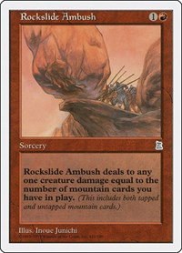 Rockslide Ambush