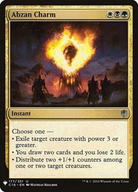 Abzan Charm - Normal Abzan Charm