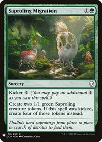 Saproling Migration - Normal Saproling Migration