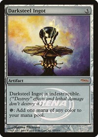 Darksteel Ingot - Foil Darksteel Ingot