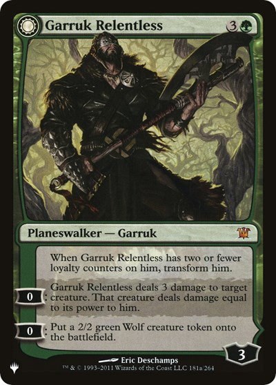 Garruk Relentless - Normal Garruk Relentless