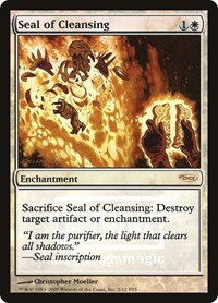 Seal of Cleansing - Foil Seal Of Cleansing