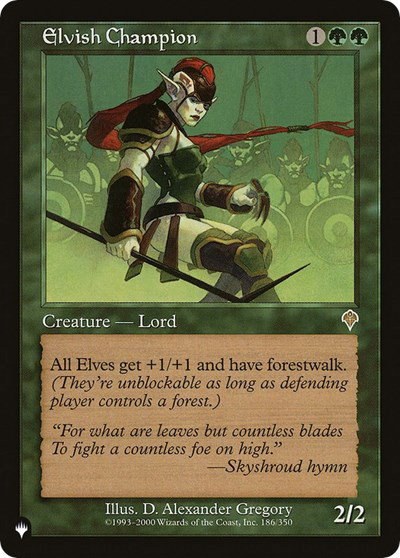 Elvish Champion - Normal Elvish Champion