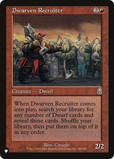 Dwarven Recruiter - Normal Dwarven Recruiter