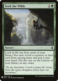 Seek the Wilds - Normal Seek The Wilds