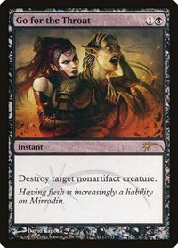 Go for the Throat - Foil Go For The Throat