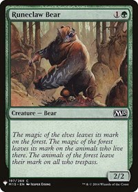 Runeclaw Bear - Normal Runeclaw Bear