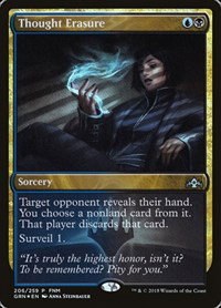 Thought Erasure - Foil Thought Erasure