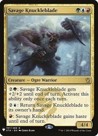 Savage Knuckleblade - Normal Savage Knuckleblade