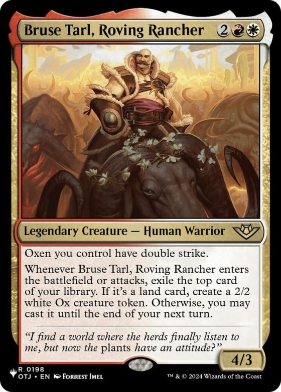 Bruse Tarl, Roving Rancher - Normal Bruse Tarl Roving Ranch